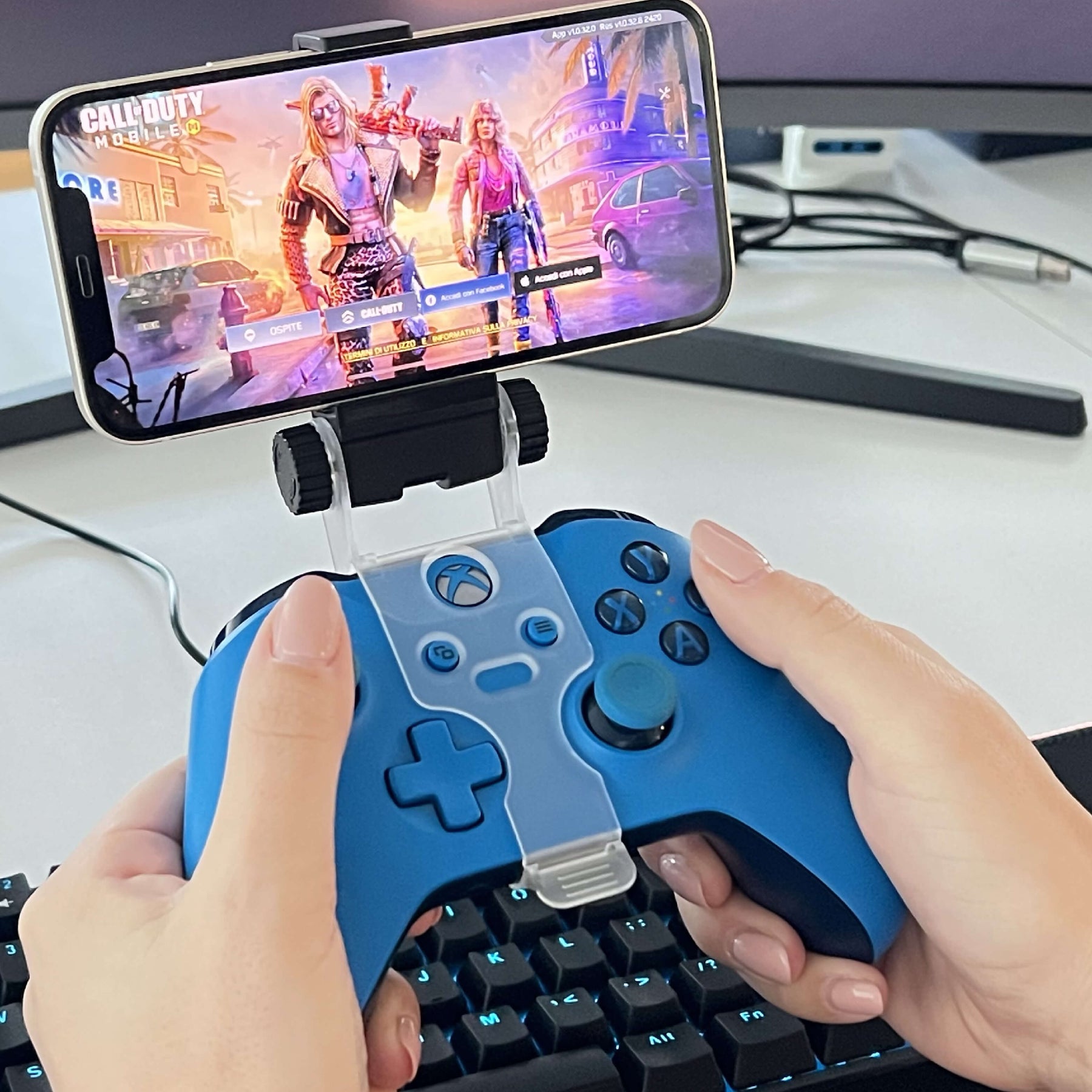 GameGripX+ Smart Clip per Controller XBOX One X/S serie X/S