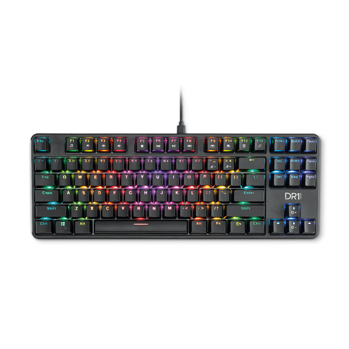 Raven+ tastiera USB pro gaming meccanica per PC
