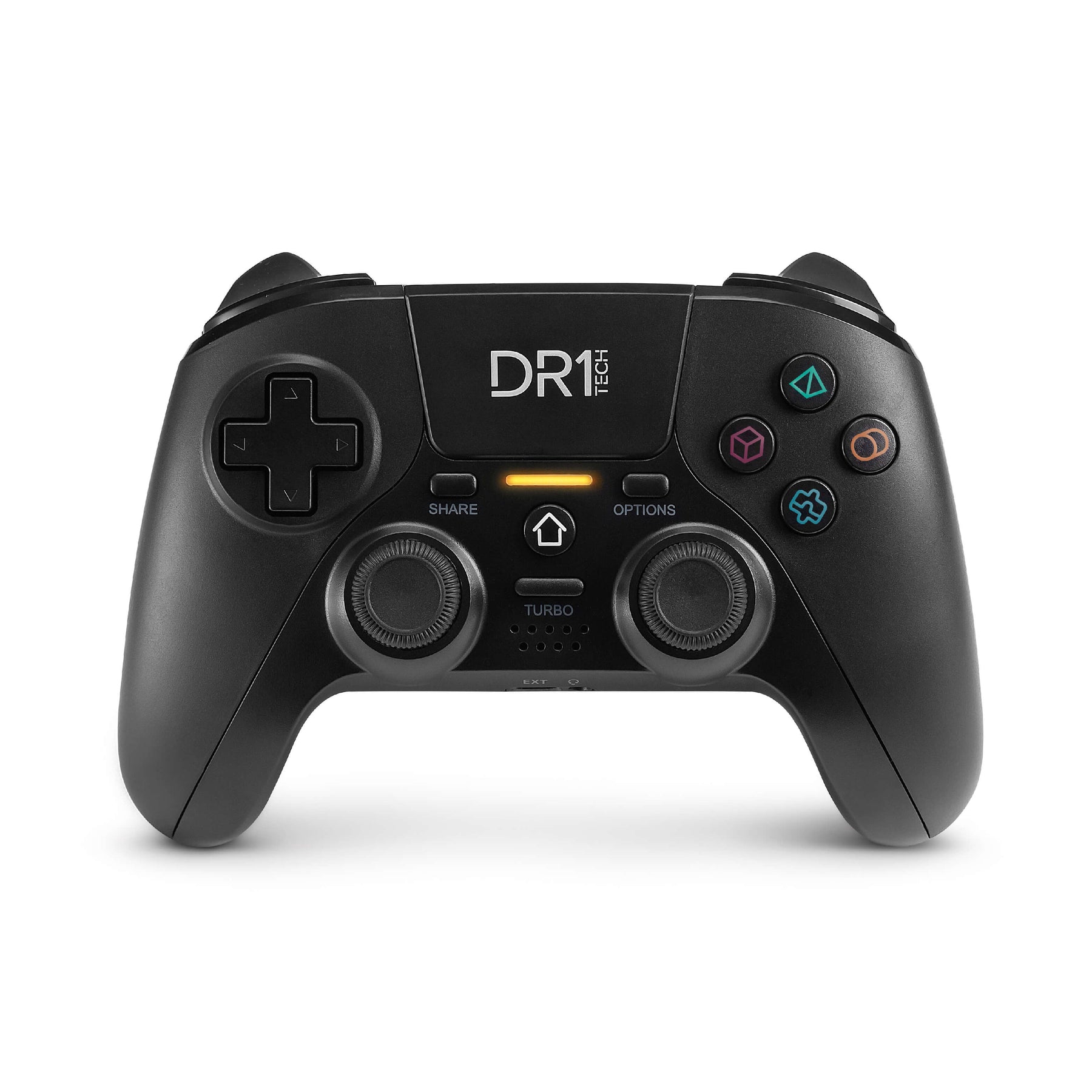 Shock Pad II Wireless Controller for PS4/PS4 Pro (PS5), PC/WIN, iOS (BLACK)