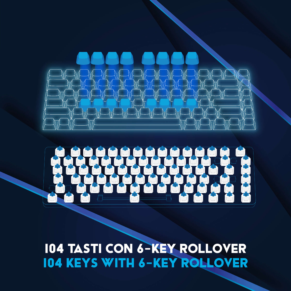 Puma+ pro gaming USB keyboard for PC